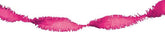 Magenta Crepe Papier Slinger 24m